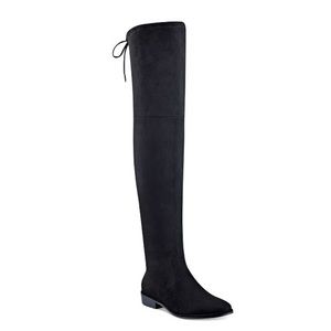Marc Fisher Humor Over The Knee Boots Black